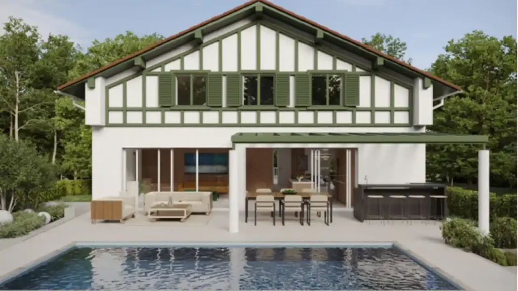 villa hossegor indoor et outdoor