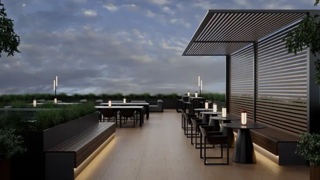 creation et amenagement de roof top